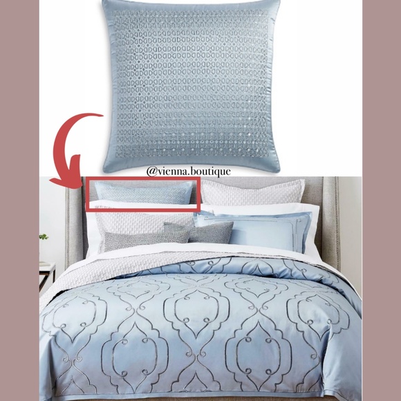 NIB [ 1 Euro European ] Sham‎ for Hudson Park Embroidered Tile - Picture 12 of 12